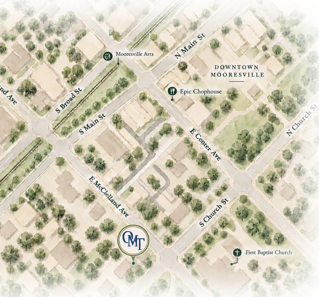 Map of Downtown Mooresville